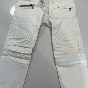 Balmain
stretch denim slim biker jeans